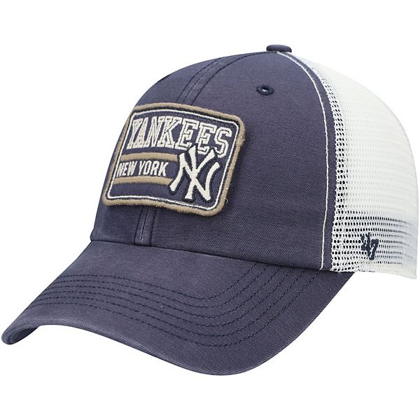 MLB New York Yankees Men's '47 Brand Home Clean Up Cap, Navy, One-Size