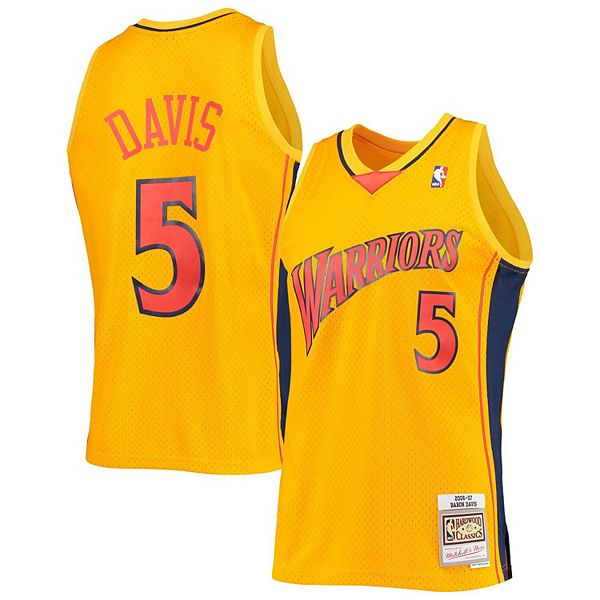 Vintage NBA Golden State Warriors Baron Davis Adidas Jersey