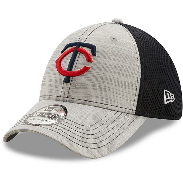 New Era Men's Minnesota Twins 39Thirty Navy Stretch Fit Hat