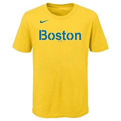 Men's Boston Red Sox David Ortiz Nike Gold Name & Number T-Shirt