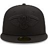 Men's New Era Black New Orleans Pelicans Team Color Pack 59FIFTY Fitted Hat