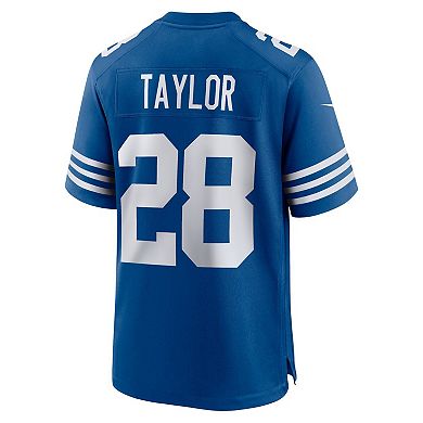 Men's Nike Jonathan Taylor Royal Indianapolis Colts Alternate Game Jersey