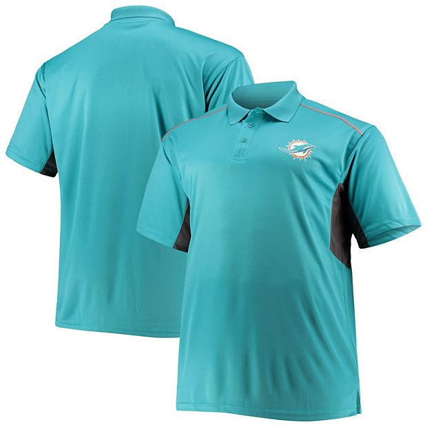 Miami Dolphins Cutter & Buck Big & Tall Stretch Oxford Long Sleeve