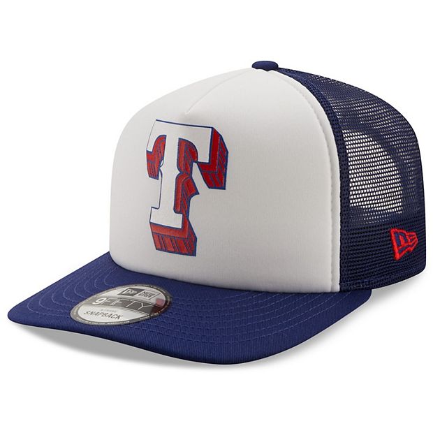 Texas Rangers Men's Blue New Era 9Fifty Snapback Hat