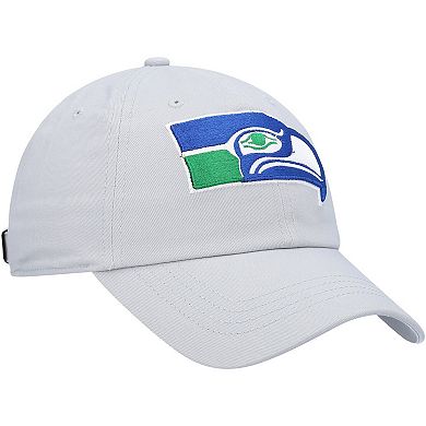 Women's '47 Gray Seattle Seahawks Miata Clean Up Legacy Adjustable Hat