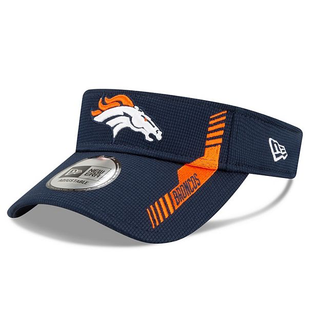 Men's New Era Navy Denver Broncos 2021 NFL Sideline Home Visor