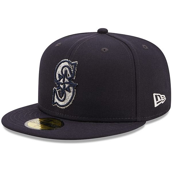 Men's New Era Navy Seattle Mariners Scored 59FIFTY Fitted Hat