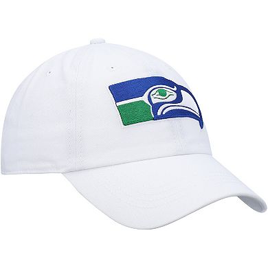 Women's '47 White Seattle Seahawks Miata Clean Up Legacy Adjustable Hat
