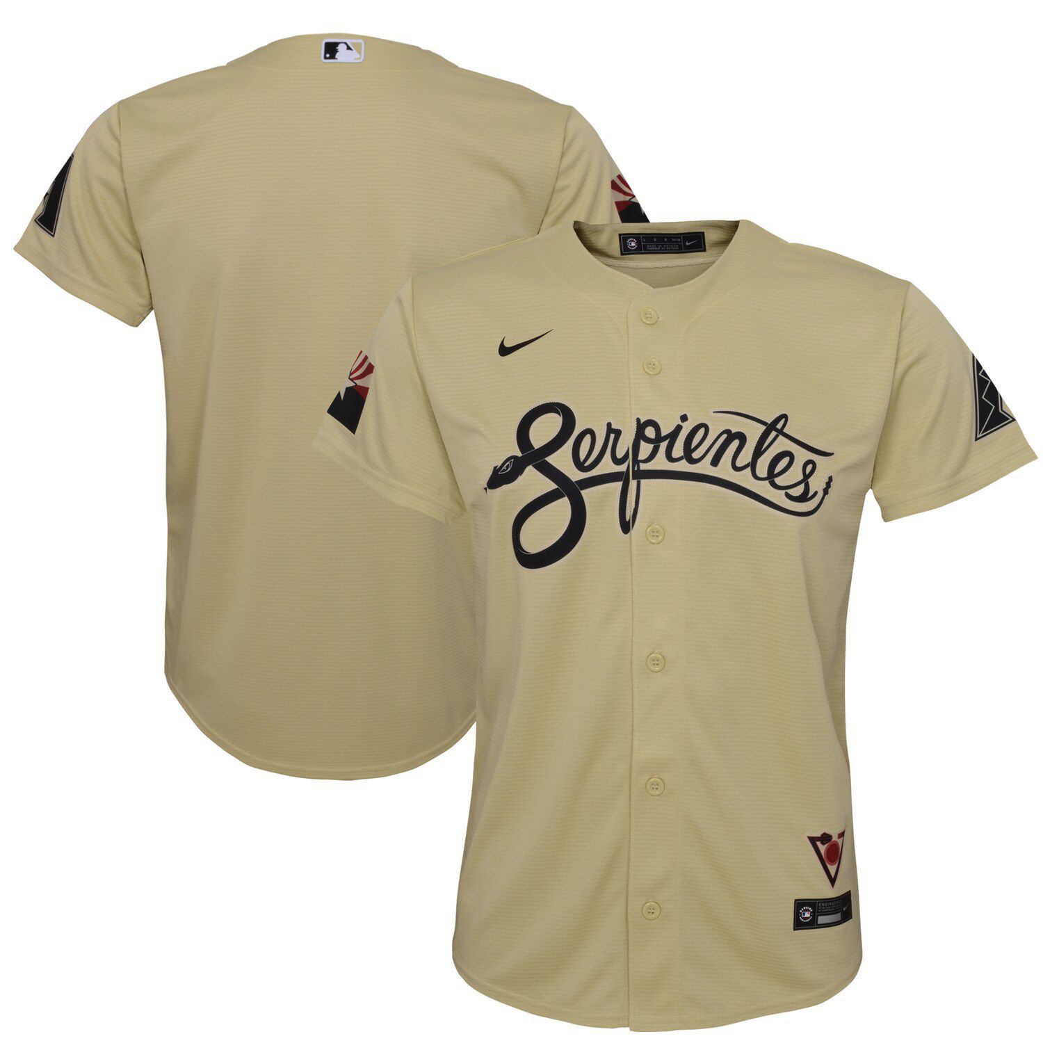 Game-Used #16 Tim Locastro Serpientes City Connect Jersey