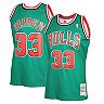Men's Mitchell & Ness Scottie Pippen Green Chicago Bulls 1995-96 Hardwood Classics Reload 2.0 Swingman Jersey