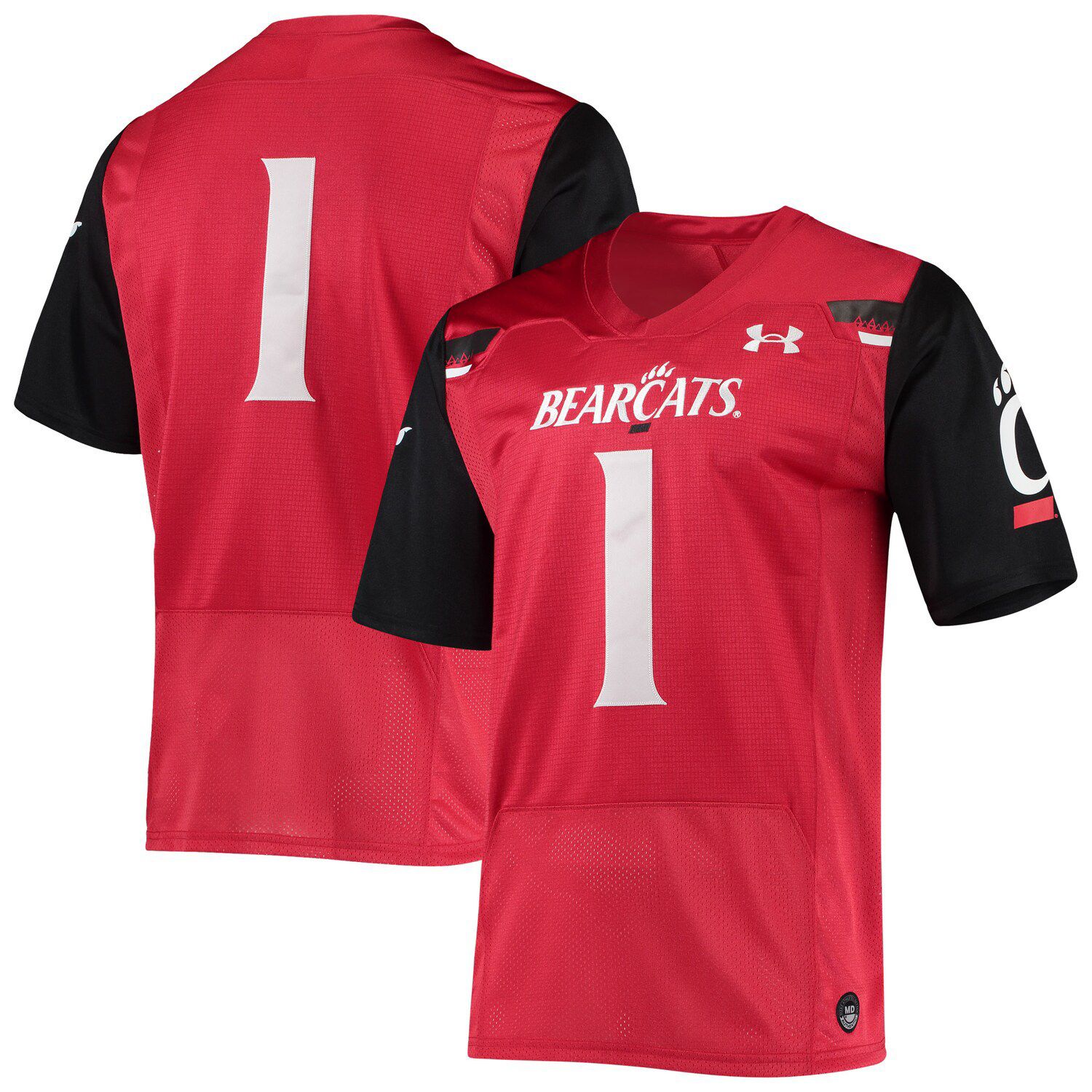 Under Armour Cincinnati Bearcats Premier Replica Jersey - Black