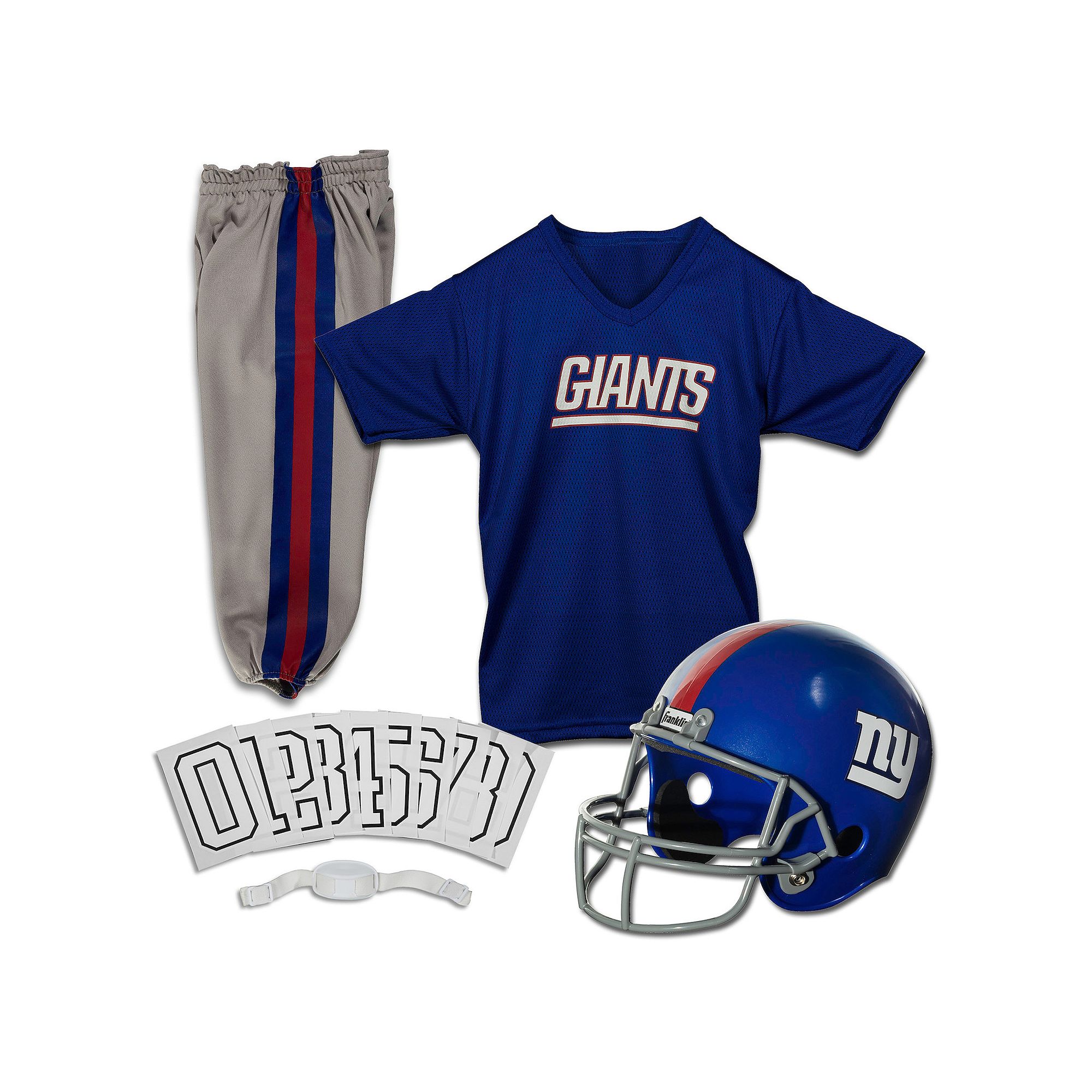 Franklin Sports New York Giants Football Uniform, Team