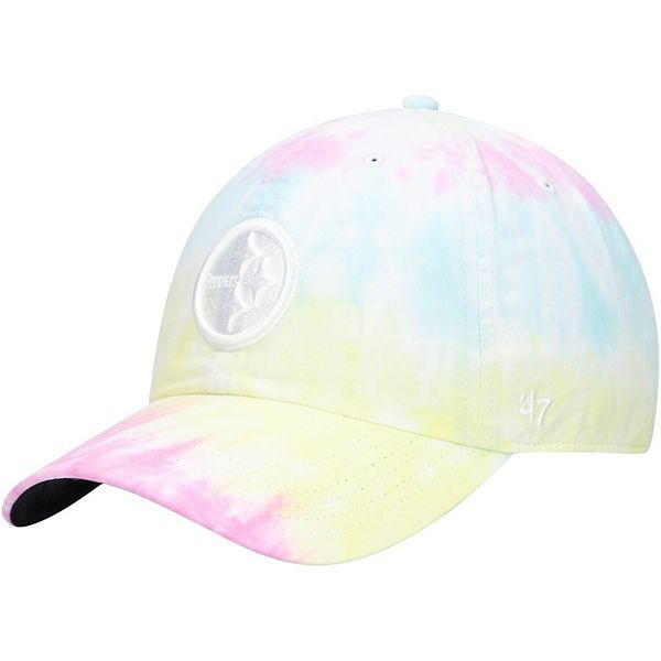 Women's '47 Pittsburgh Steelers Tie-Dye Clean Up Adjustable Hat