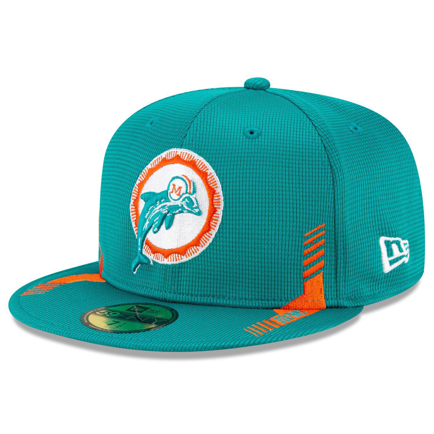 Miami Dolphins New Era 2022 NFL Draft Low Profile 59FIFTY Fitted Hat -  Black/Aqua