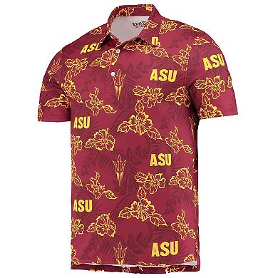 Men's Reyn Spooner Maroon Arizona State Sun Devils Performance Polo