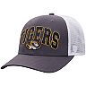 Men's Top of the World Charcoal/White Missouri Tigers Classic Arch Trucker Snapback Hat