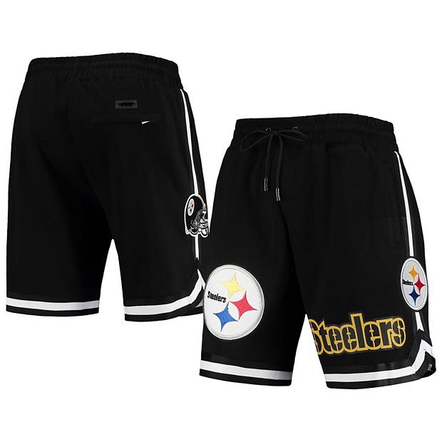 Men's Pro Standard Black Pittsburgh Steelers Core Shorts