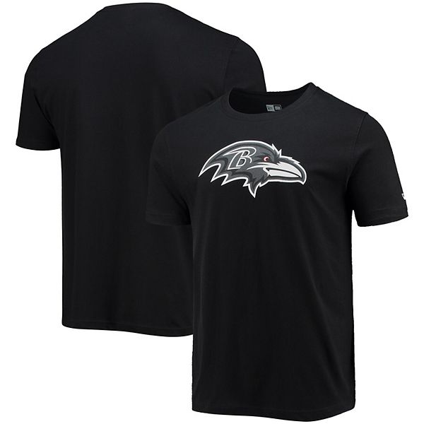 Men's New Era Black Baltimore Ravens Team Logo T-Shirt