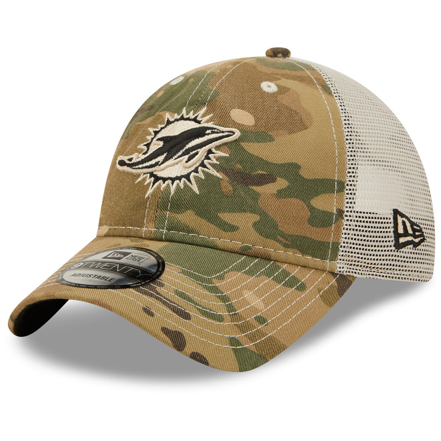 miami dolphins camouflage hat