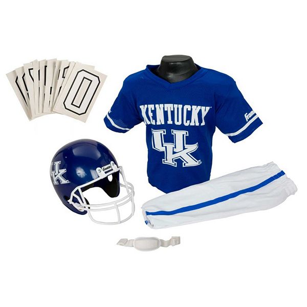 Franklin Sports NCAA Kids Football Uniform Set - NFL Youth Football Costume  for Boys & Girls - Set Includes Helmet, Jersey & Pants