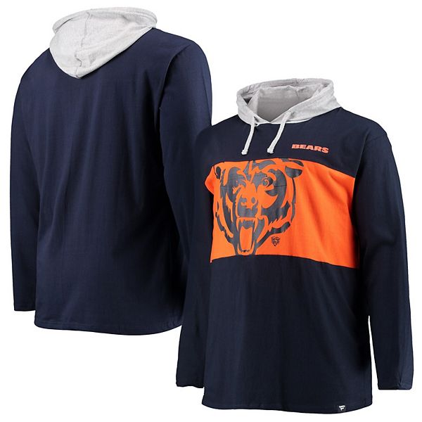 Men's Fanatics Branded Heathered Gray Chicago Bears Big & Tall