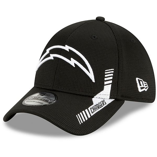 Men's New Era Black Los Angeles Chargers 2021 NFL Sideline Home