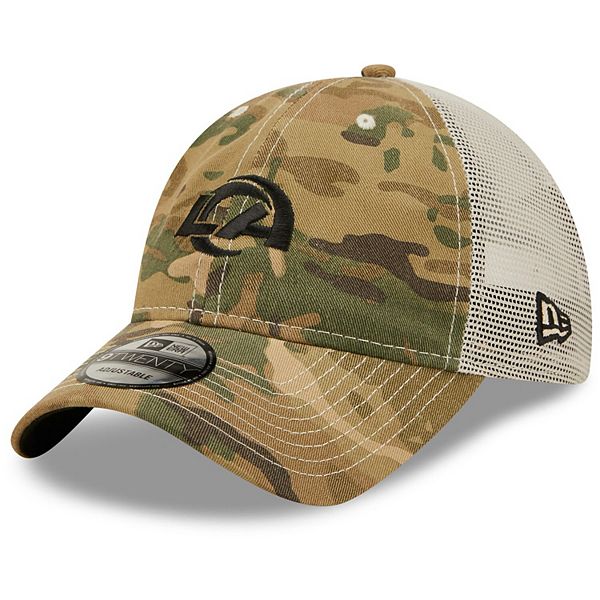 Los Angeles Rams New Era Youth Trucker 9FIFTY Snapback Hat - Camo