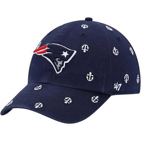 New England Patriots '47 Women's Confetti Icon Clean Up Adjustable