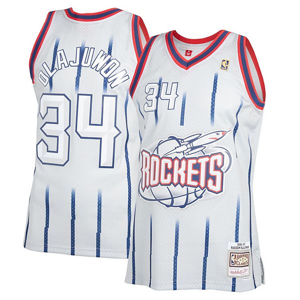 Lids Hakeem Olajuwon Houston Rockets Mitchell & Ness Big Tall