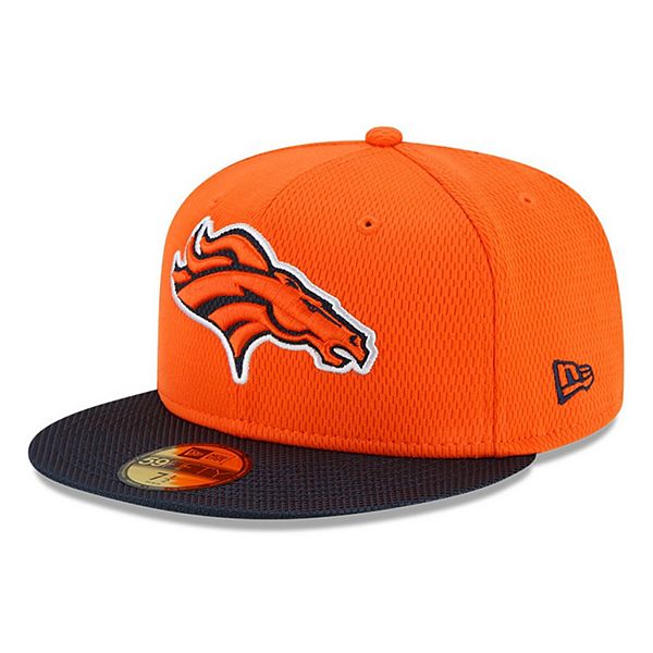 Men's New Era White Denver Broncos Omaha 59FIFTY Fitted Hat