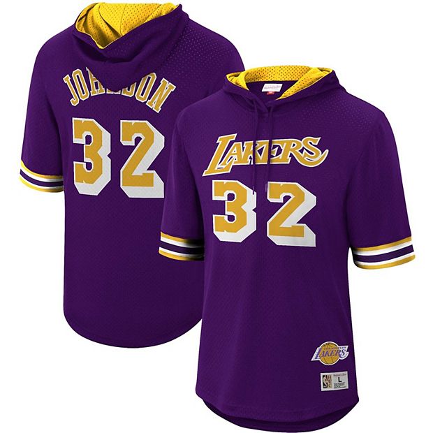 Men's Los Angeles Lakers Magic Johnson Mitchell & Ness Purple