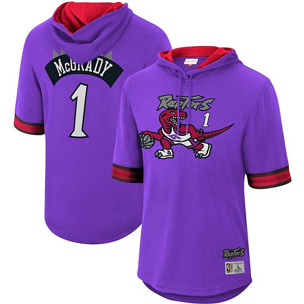 Mitchell & Ness Toronto Raptors Pullover Hoodie Adult XL Purple Graphic  Logo