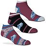 For Bare Feet Colorado Avalanche Cash Three-Pack Ankle Socks