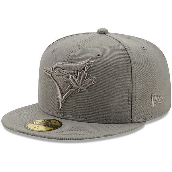 Men's New Era Gray Toronto Blue Jays Color Pack 59FIFTY Fitted Hat