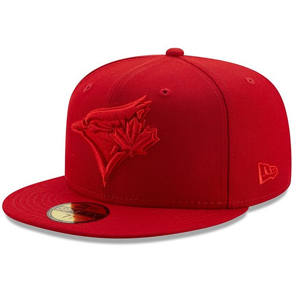 Toronto Blue Jays Black Scarlet New Era 59Fifty Fitted