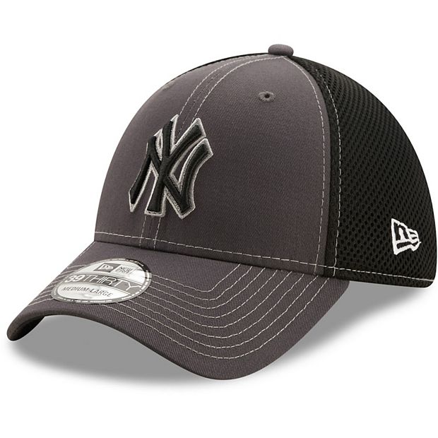 New Era Men's New York Yankees 39Thirty Neo Grey Stretch Fit Hat