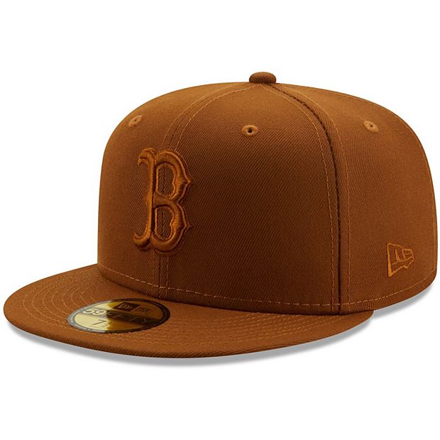 Men's New Era Brown Boston Red Sox Color Pack 59FIFTY Fitted Hat