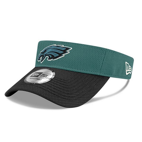 Men's New Era Midnight Green/Black Philadelphia Eagles 2021 NFL Sideline Road 59FIFTY Fitted Hat