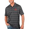 Men's Antigua Pewter Tampa Bay Buccaneers Throwback Compass Polo