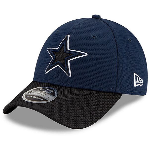 Men's New Era Navy/Black Dallas Cowboys 2021 NFL Sideline Road Low