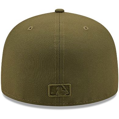 Men's New Era Olive San Diego Padres Color Pack 59FIFTY Fitted Hat