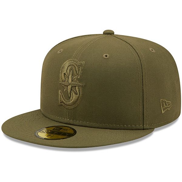 New Era Men's New Era Green Seattle Mariners Color Pack 59FIFTY Fitted Hat