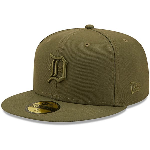 Men's New Era Olive/Brown Detroit Tigers Two-Tone Color Pack