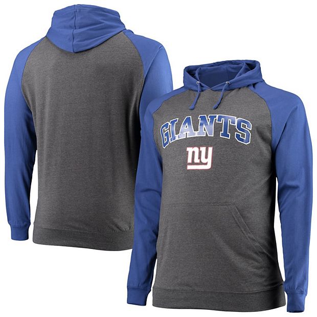 Men's Fanatics Branded Heathered Gray New York Giants Big & Tall