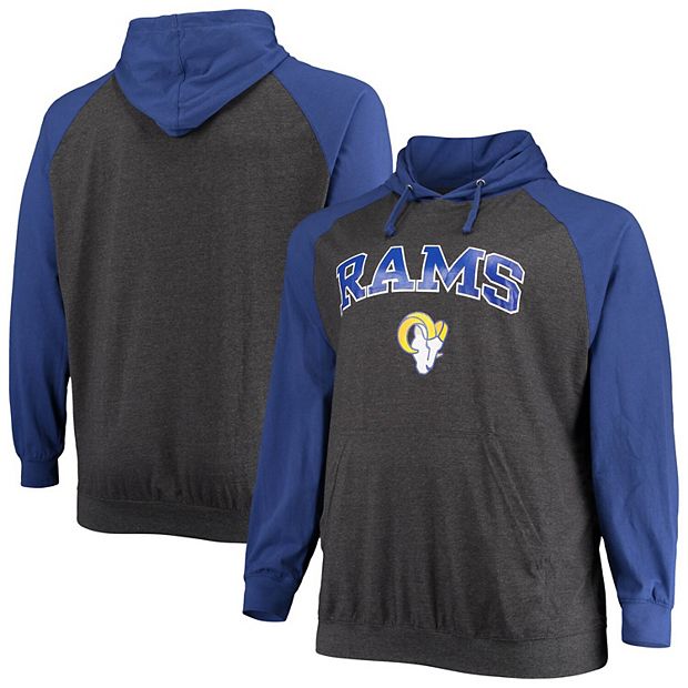 : Fanatics Men's Charcoal Los Angeles Rams Long Sleeve