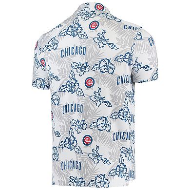 Men's Reyn Spooner White Chicago Cubs Performance Polo