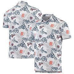 Nike Men's Detroit Tigers Next Level Polo T-Shirt - Navy - L Each