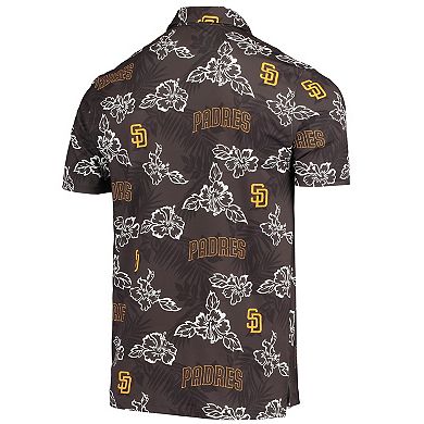 Men's Reyn Spooner Brown San Diego Padres Performance Polo