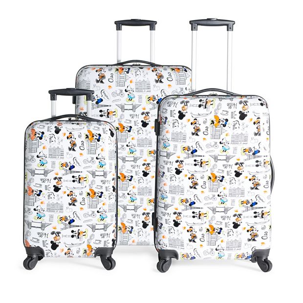 Mickey mouse hard case luggage online