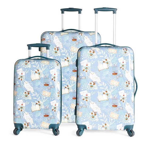 Harry Potter Hedwig 20 Inch Blue Rolling Luggage